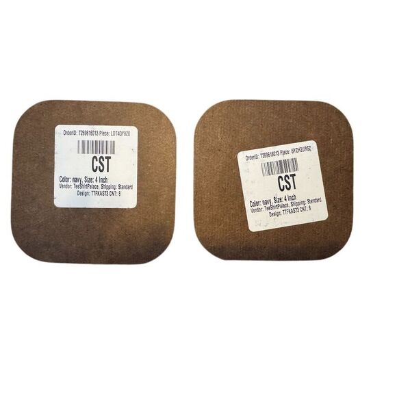 Washington Redskins Vintage Coaster Set of Two NFL Memorabilia - Picture 2 of 2